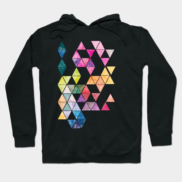 Triangles Hoodie by AMDesigns